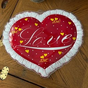 Puffy Valentine Heart LOVE Decor